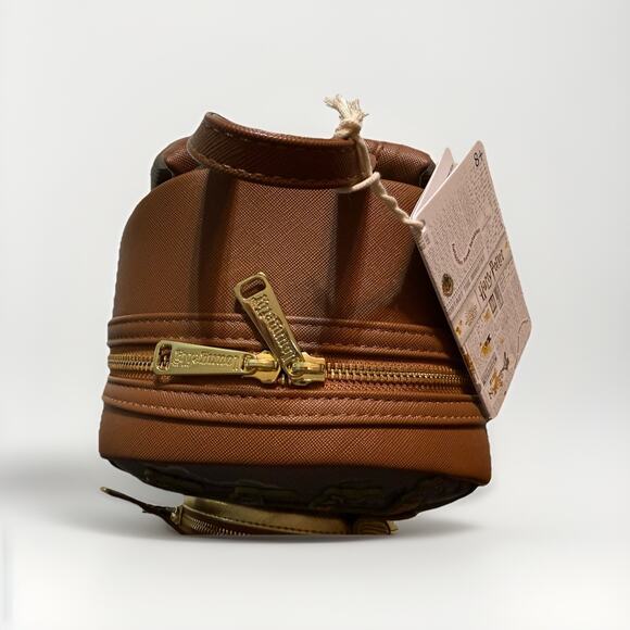 Loungefly Harry Potter Golden Snitch Moving Wings Mini Backpack Bookbag - Picture 5 of 10